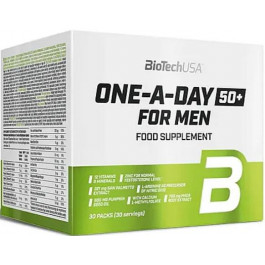   BiotechUSA One-A-Day 50+ For Men 30 Packs