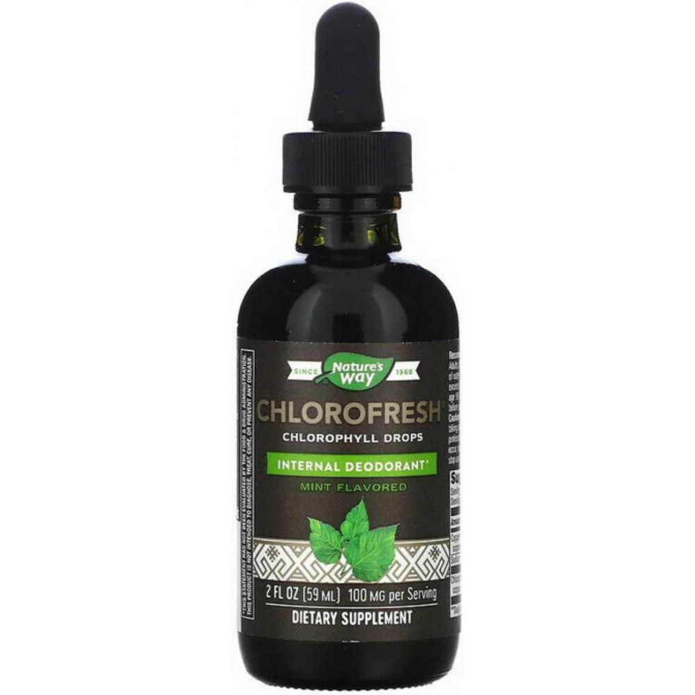 Nature's Way Chlorofresh Chlorophyll Drops 59 ml (Mint) - зображення 1