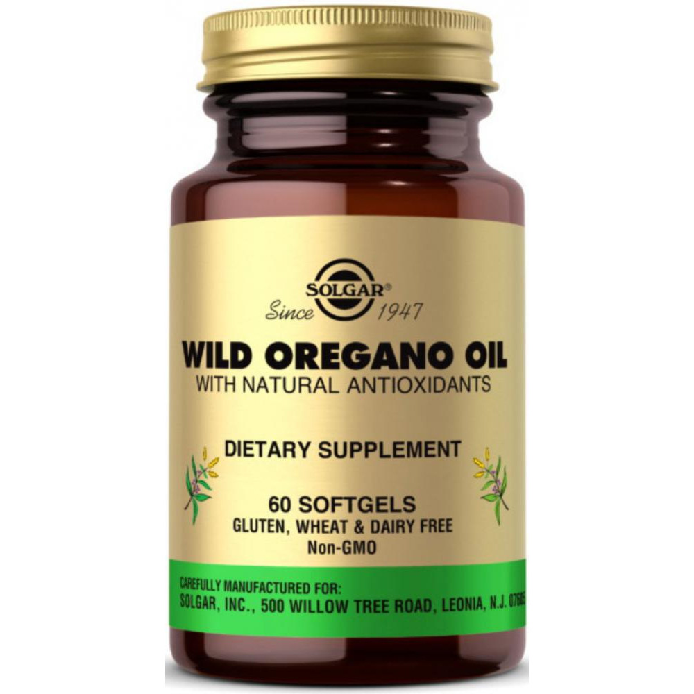 Solgar Wild Oregano Oil 60 caps Масло орегано - зображення 1