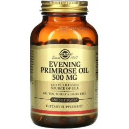   Solgar Evening Primrose Oil 500 mg 180 caps Масло примулы вечерней