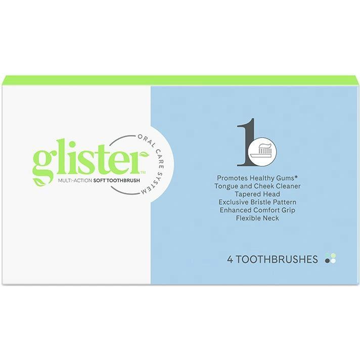 Amway Універсальні зубні щітки  Glister зі щетиною середньої жорсткості 4 шт (124110W) - зображення 1