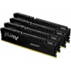 Kingston FURY 64 GB (4x16GB) DDR5 5200 MHz Beast Black (KF552C40BBK4-64) - зображення 1