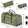 TravelZ Wheelbag 100 Green (603095) - зображення 5