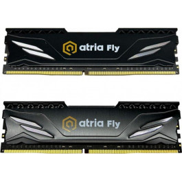   ATRIA 32 GB (2x16GB) DDR4 3200 MHz Fly Black  (UAT43200CL18BK2/32)