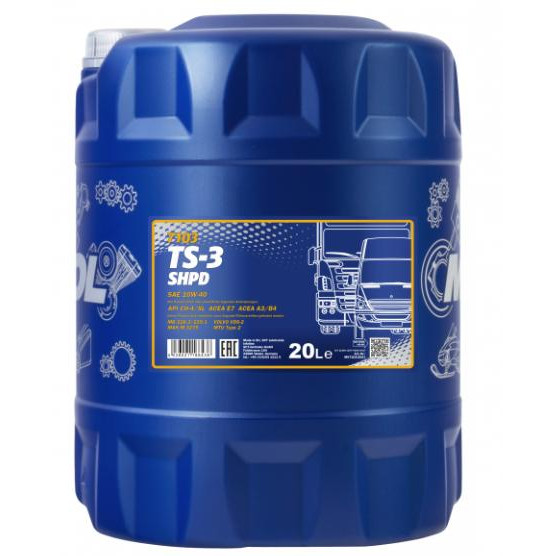 Mannol TS-3 SHPD 10W-40 20л - зображення 1