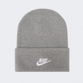   Nike Сіра шапка  U NK PEAK BEANIE TC FUT F24 L HF0186-063