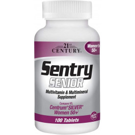   21st Century Витамино-минеральный комплекс для женщин  Sentry Senior Women 50+ Multivitamin & Multimineral