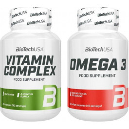   BiotechUSA Tech Omega 3 90 капсул