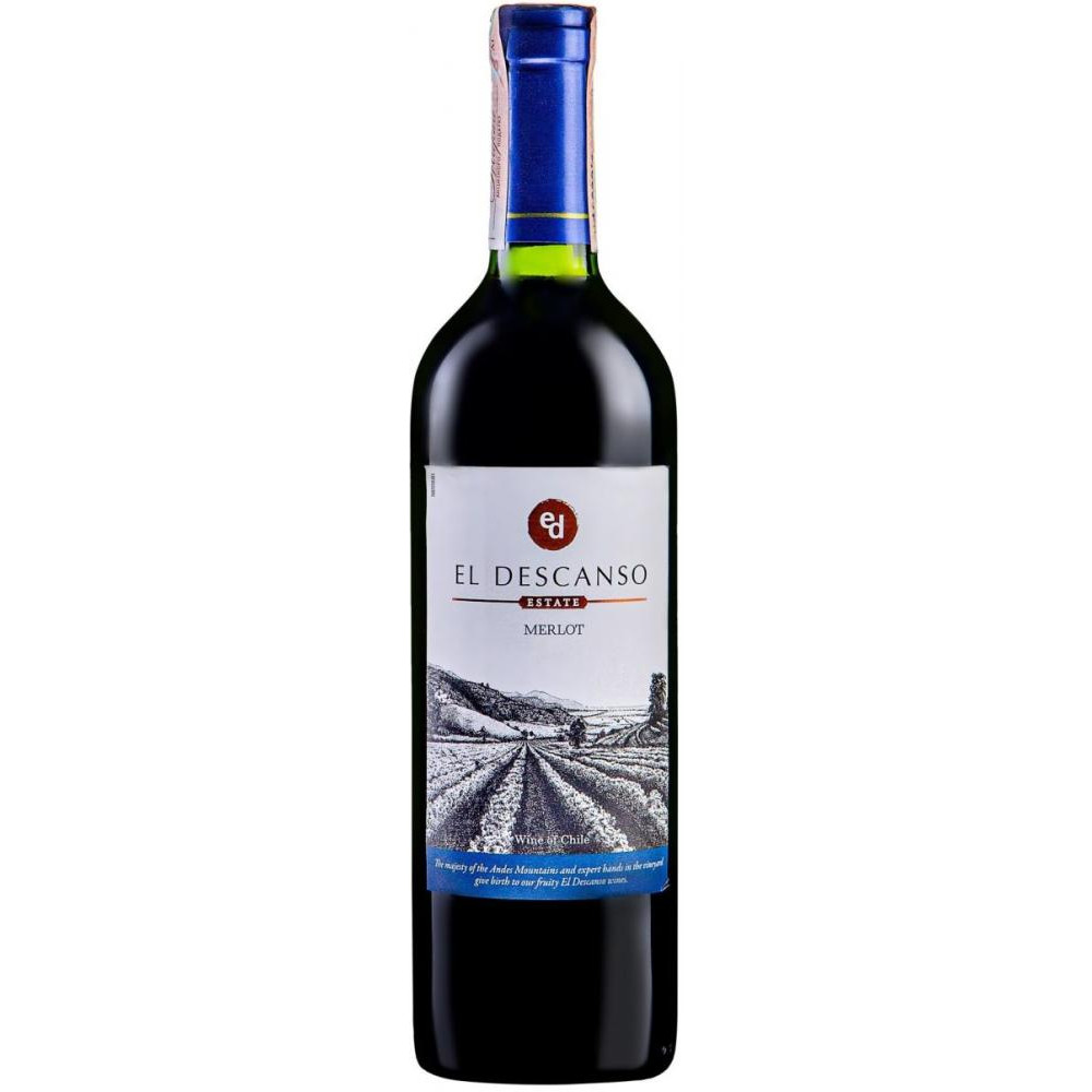 Errazuriz Вино  El Descanso Varietals Merlot красное сухое 0,75 л (7804304000017) - зображення 1