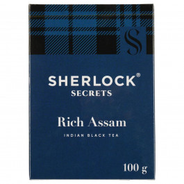   Sherlock Secrets Чай  Rich Assam чорний, 100 г (4823118600735)