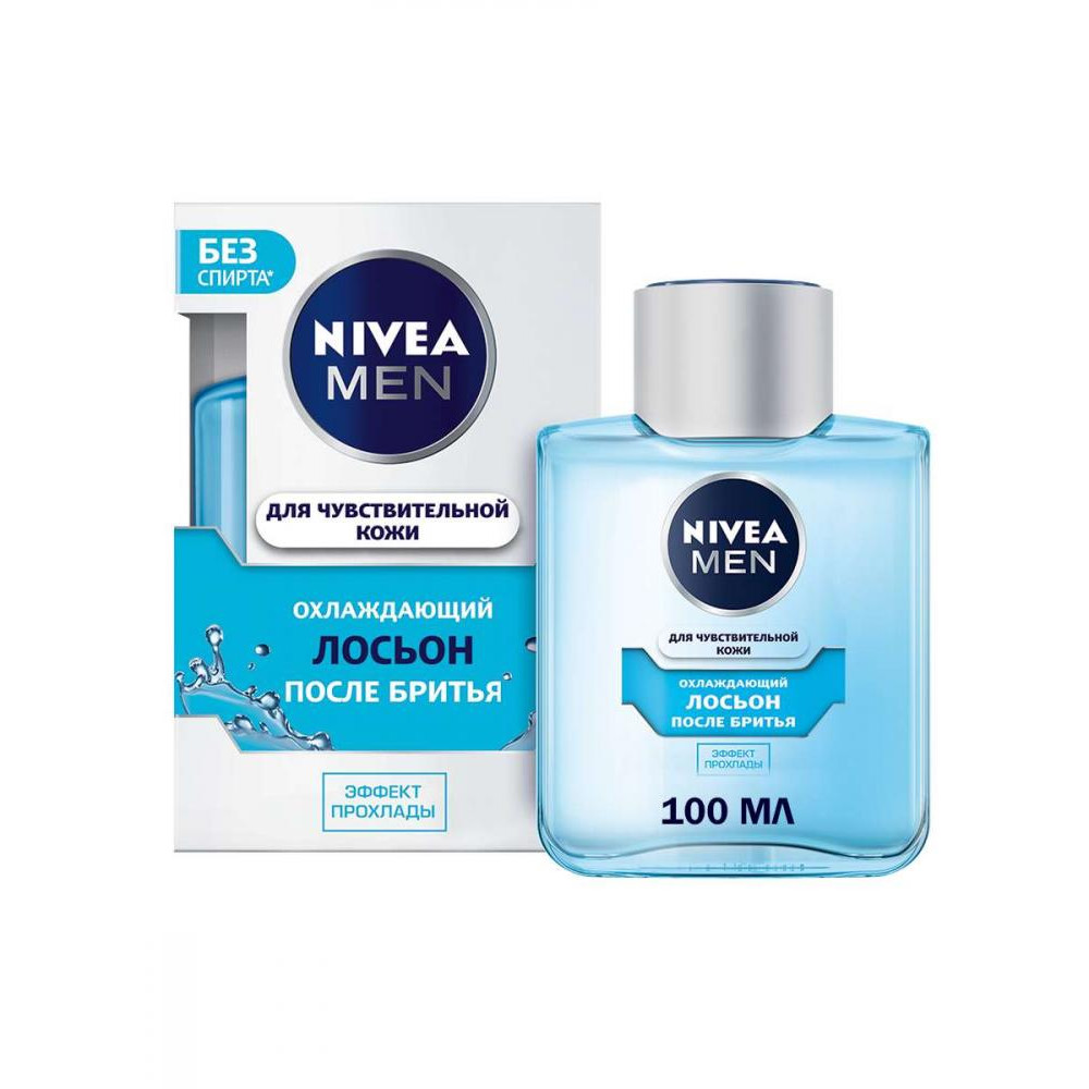 Nivea Лосьон  Men Охлаждающий после бритья для чувствительной кожи 100мл (4005808925957) - зображення 1