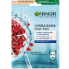 Garnier Тканинна маска для обличчя  Skin Naturals Зволоження + Водяна бомба 32 г (3600542385312) - зображення 1