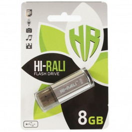   Hi-Rali 8 GB Stark Series Silver (HI-8GBSTSL)