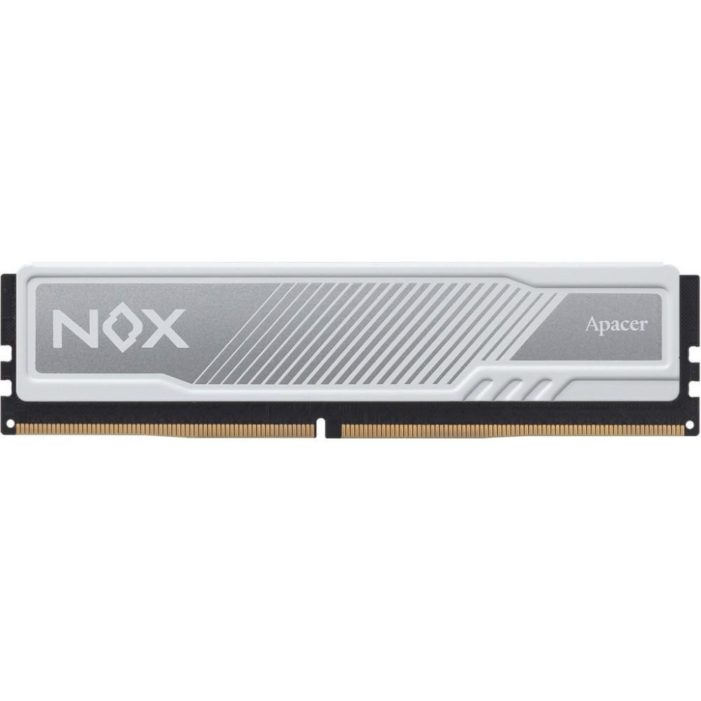 Apacer 8 GB DDR4 3200 MHz NOX White (AH4U08G32C28YMWAA-1) - зображення 1