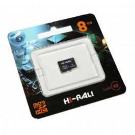   Hi-Rali 8 GB microSDHC class 10 HI-8GBSD10U1-00