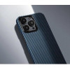 Pitaka MagEZ Case 4 Twill 1500D Black/Blue for iPhone 15 Pro (KI1508P) - зображення 3