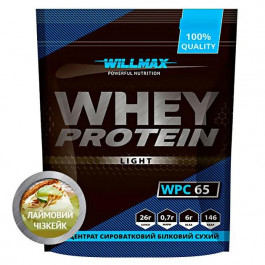   Willmax Whey Protein Light 65% 1000 g /25 servings/ лаймовый чизкейк (wx213)