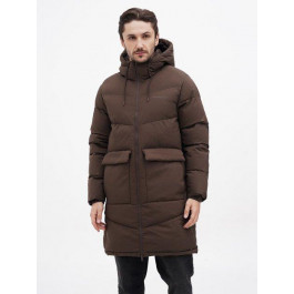   Jack & Jones Пуховик зимовий довгий чоловічий  12238852-52111 2XL Chocolate Brown (5715427510708)