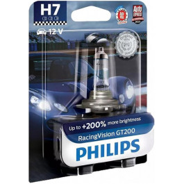   Philips H7 RacingVision GT200 12V 55W 12972RGTB1