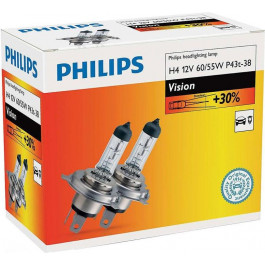   Philips H4 Vision 12V 55W (12342PRC2)