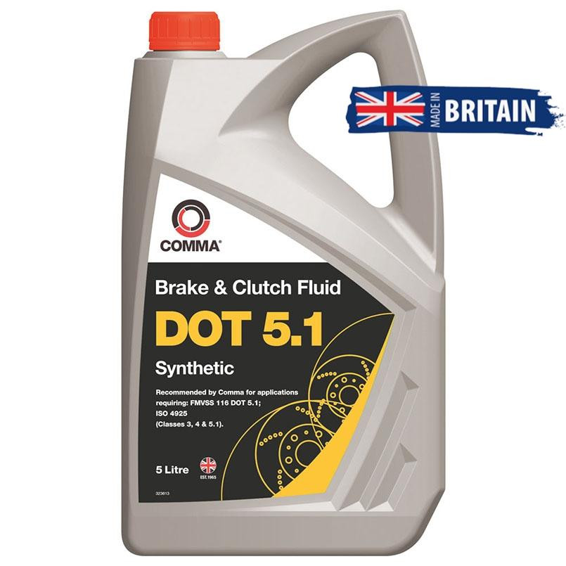 Comma DOT 5.1 BRAKE FLUID BF55L - зображення 1