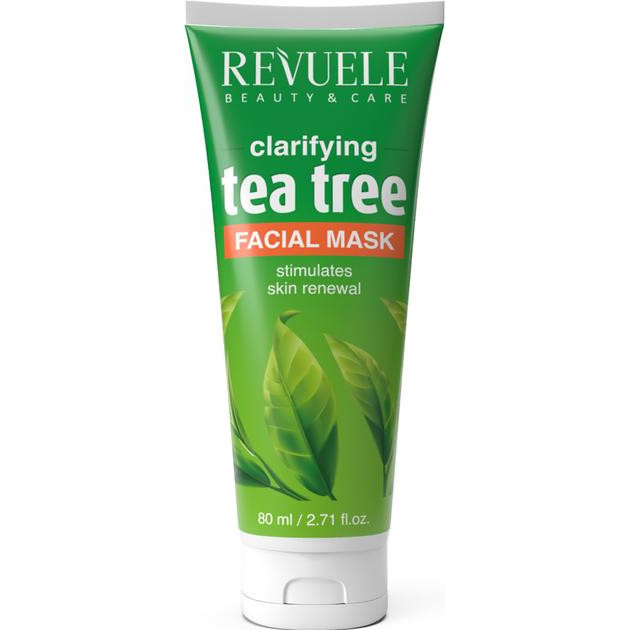 Revuele Освітлювальна маска для обличчя  Tea Tree 80 мл (5060565104150) - зображення 1