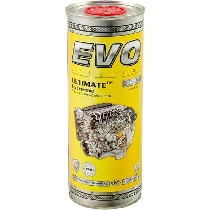 EVO lubricants EVO ULTIMATE Extreme 5W-50 1л - зображення 1