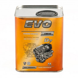   EVO lubricants EVO TURBO DIESEL D7 5W-40 1л