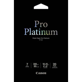   Canon 10x15 Glossy Photo Paper Pro Platinum PT-101 (2768B013)