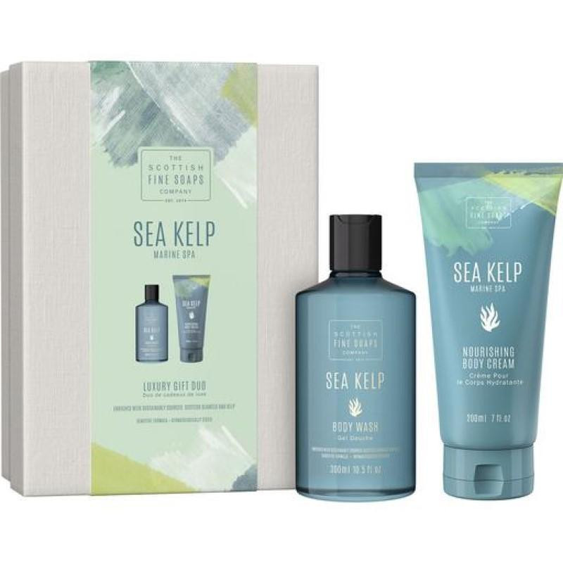 Scottish Fine Soaps Набір  Sea Kelp Marine Spa Гель для душу, 300 мл + Крем для тіла, 200 мл (5016365032476) - зображення 1