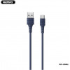 REMAX RC-068a Zeron 5A USB-USB Type-C 1m Blue (6954851224310) - зображення 1