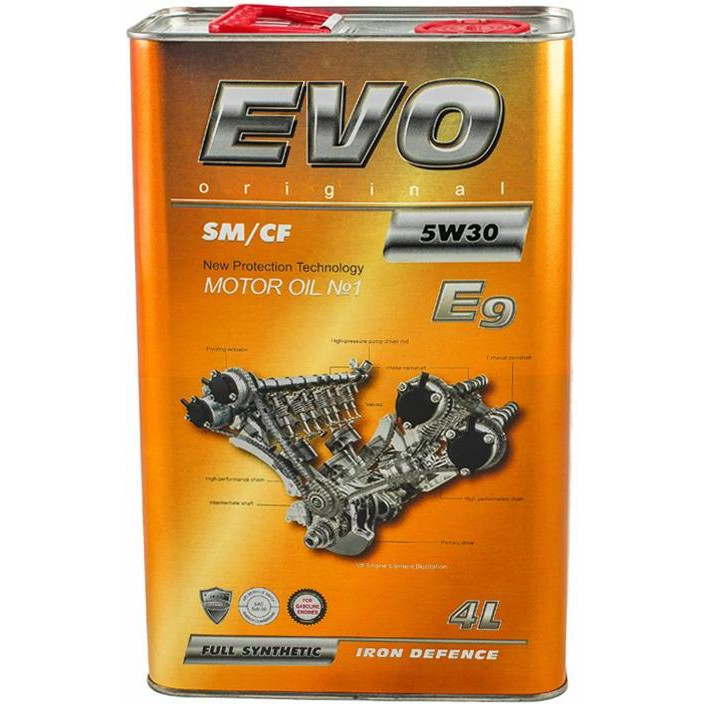 EVO lubricants EVO E9 5W-30 4л - зображення 1