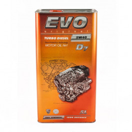   EVO lubricants EVO TURBO DIESEL D7 5W-40 5л