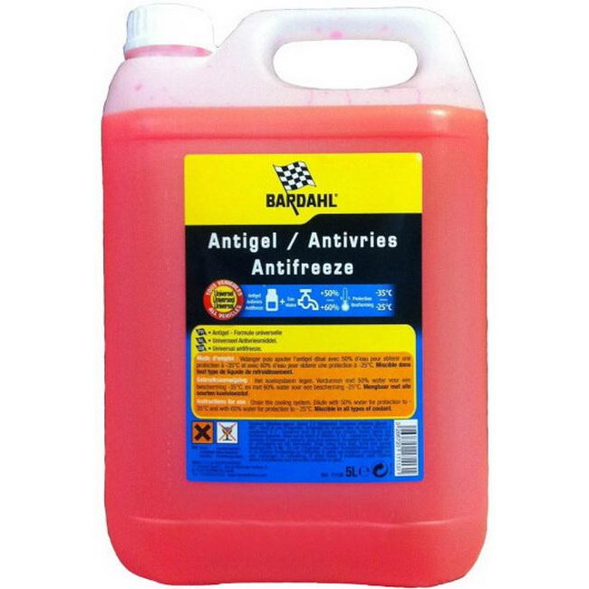 Bardahl Red Antifreeze-Antigel Rouge G12+ 7113R - зображення 1