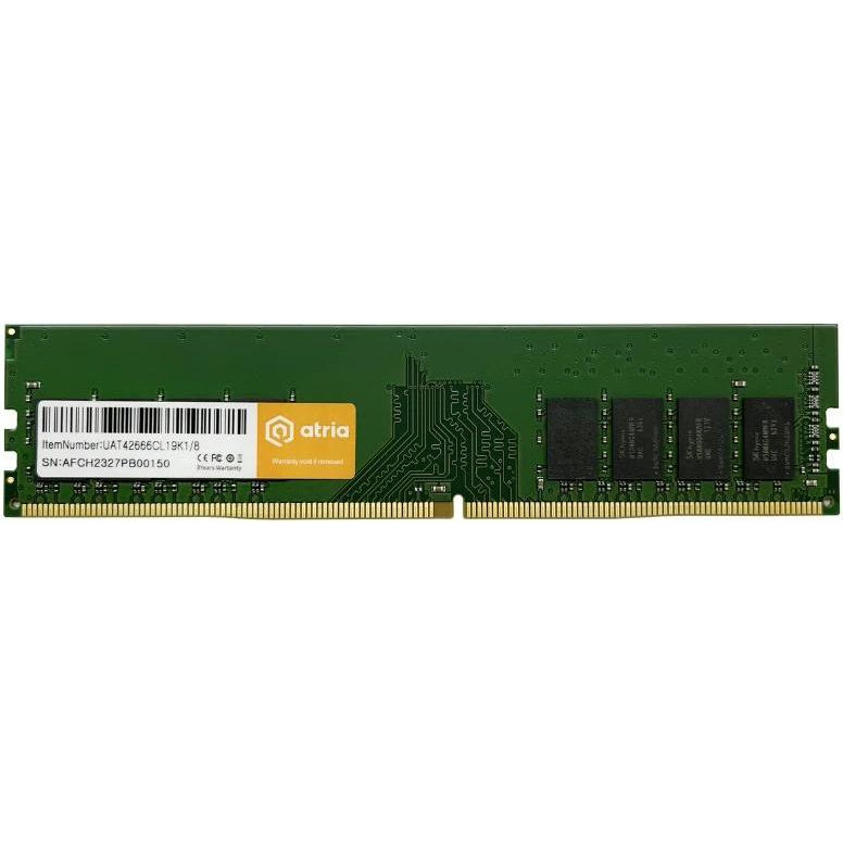 ATRIA 8 GB DDR4 2666 MHz (UAT42666CL19K1/8) - зображення 1