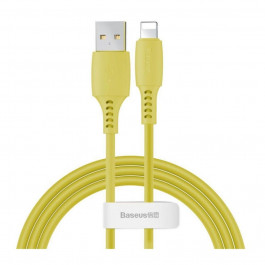   Baseus USB Cable to Lightning Colourful 2.4A 1.2m Yellow (CALDC-0Y)