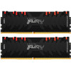 Kingston FURY 16 GB (2x8GB) DDR4 4000 MHz Renegade RGB (KF440C19RBAK2/16) - зображення 1