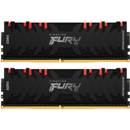   Kingston FURY 16 GB (2x8GB) DDR4 4000 MHz Renegade RGB (KF440C19RBAK2/16)