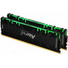 Kingston FURY 16 GB (2x8GB) DDR4 4000 MHz Renegade RGB (KF440C19RBAK2/16) - зображення 3