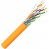 FinMark FTP Cat.5e 4P 24 AWG LSZH Orange Pull Box 305m (262042) - зображення 1