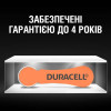 Duracell ZA10 bat(1.4B) Zinc Air 6шт Hearing Aid 5004322 - зображення 8