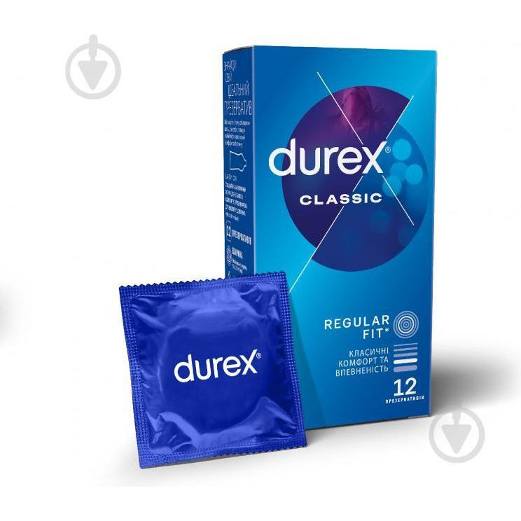 Durex Classic 12 шт (5010232954243) - зображення 1