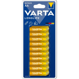   Varta AA bat Alkaline 30шт LONGLIFE (04106101630)