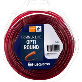   Husqvarna Леска для триммеров  Opti Round 3,0/10m Donut Red (5976688-40)