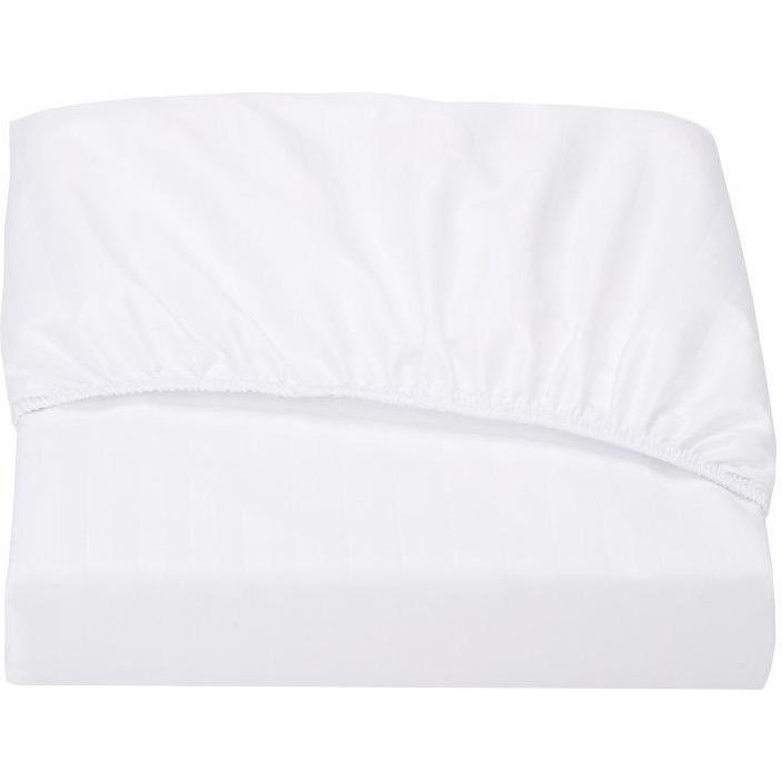 Good-dream Простынь на резинке  Microfiber White Stripe 180х200 (GDMWSHEETF180200) - зображення 1