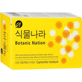 Lion Мило туалетне  Botanic Nation Chamomile Soap, з екстрактом ромашки, 100 г