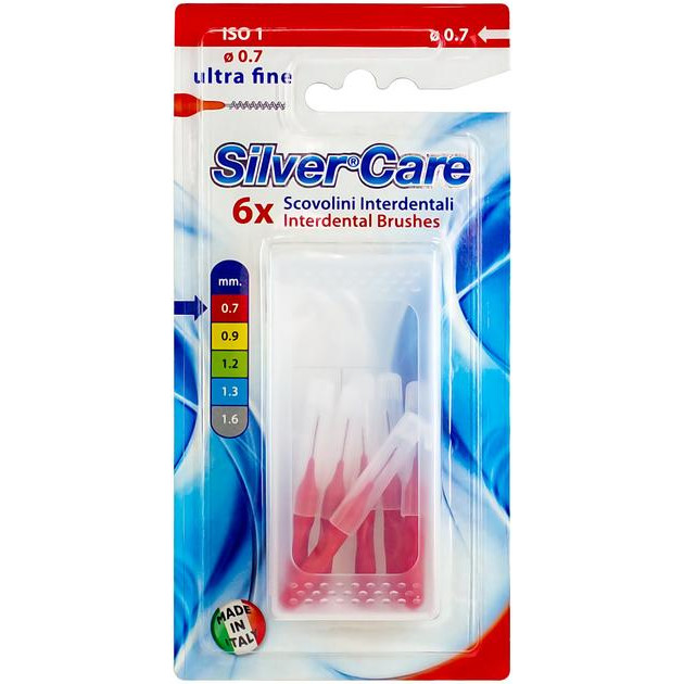 Silver Care Межзубные ершики  6 шт ультра-тонкие (8009315041212) - зображення 1