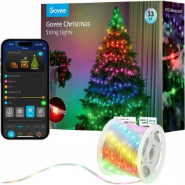   Govee H70C1 Smart LED RGBIC Christmas Lights WiFi+Bluetooth 10m (H70C13D1)