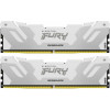 Kingston FURY 32 GB (2x16GB) DDR5 6000 MHz Renegade White/Silver (KF560C32RWK2-32) - зображення 1