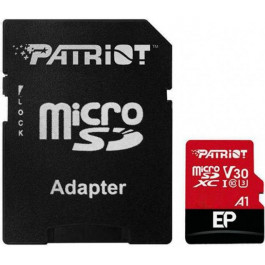   PATRIOT 1 TB MicroSDXC Class 10 UHS-I U3 + SD-adapter (PEF1TBEP31MCX)